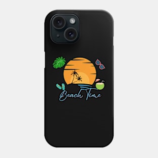 Beach Time Shirt Phone Case