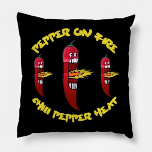 Chilli pepper heat Pillow