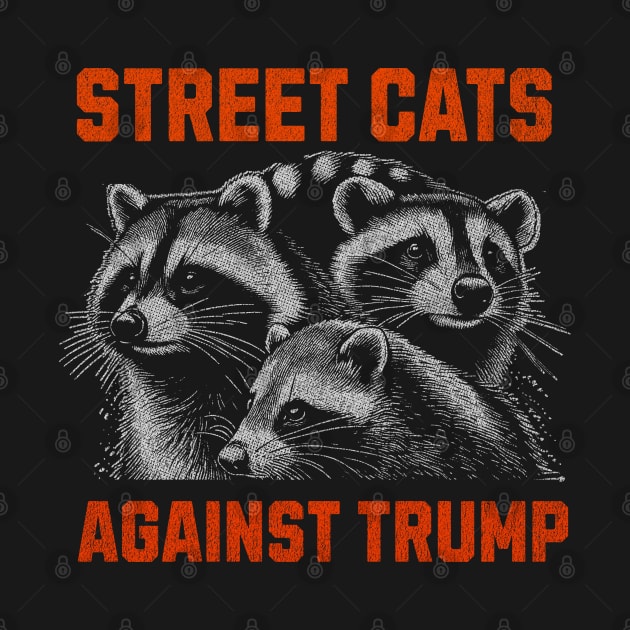 Street Cats Against Trump by VisionDesigner