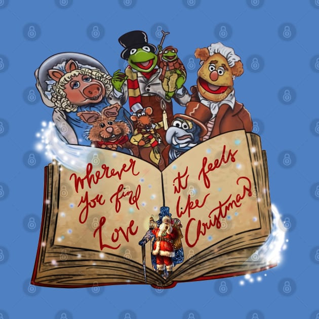 the muppet christmas carol vintage santa clause by unknow user