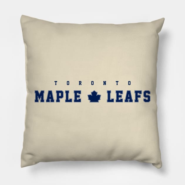 Toronto Maple Leafs Pillow by Diamond Creative