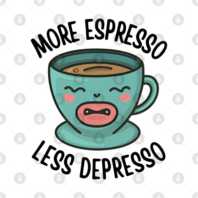 More Espresso Less Depresso by Noshiyn