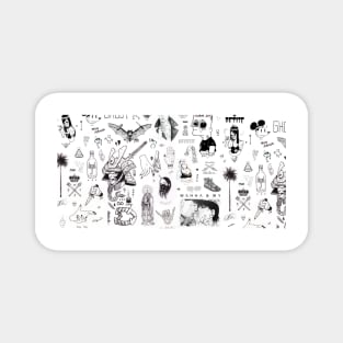 Flash Tattoo designs Magnet