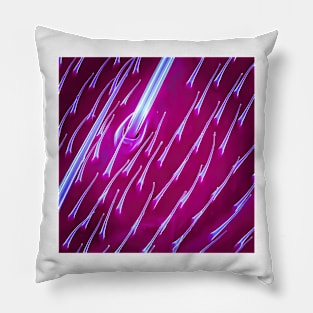 Fly Wing in SEM (Pink) Pillow