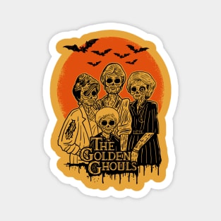 The Golden Ghouls Haloween Magnet