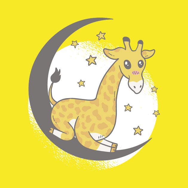 Cute giraffe by warantornstore