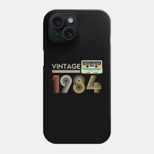 Vintage 1984 Limited Cassette Phone Case