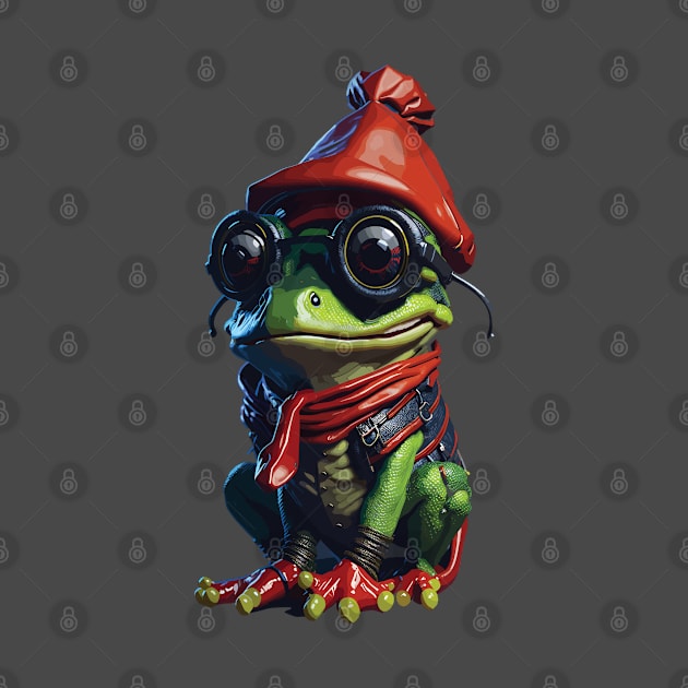 Punkrock Frog by Twisted Teeze 