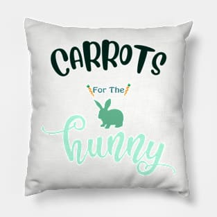 carrots for the bunny Pillow