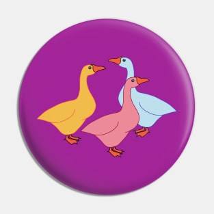 Geese Pin