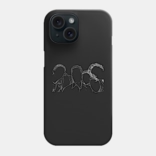 I'll be there looking for you - tv show  - black Phone Case