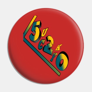 Lucky number Pin