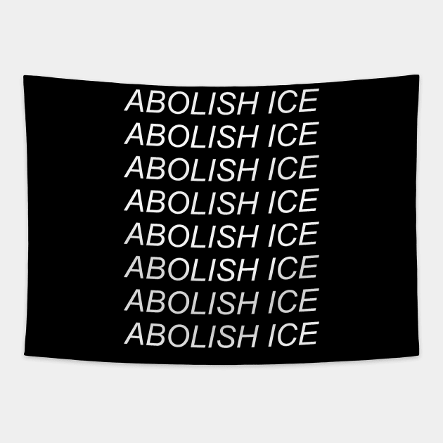 Abolish Ice - Repeating Tapestry by SpaceDogLaika