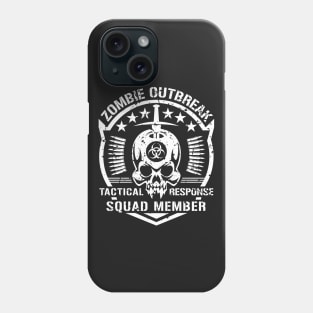 Zombie Outbreak Tactical Team Member Phone Case