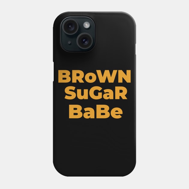 Brown Sugar Babe Phone Case by Pro Melanin Brand