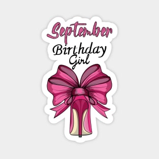 September Birthday Girl Magnet