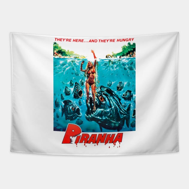 Piranha Tapestry by parashop