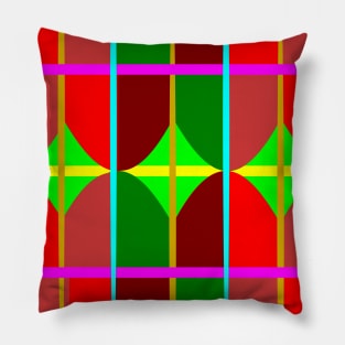 Multicolored Tribal Pillow