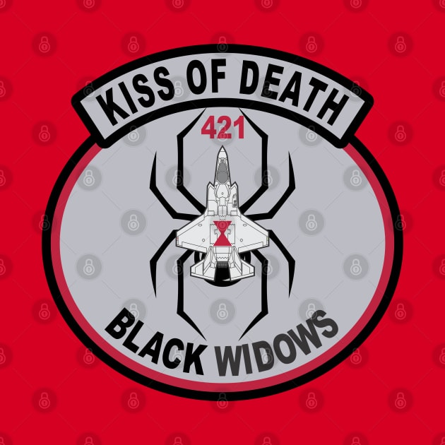 421st Fighter Squadron - Kiss of Death by MBK