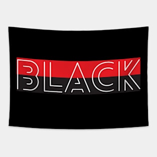 Black Tshirt Tapestry