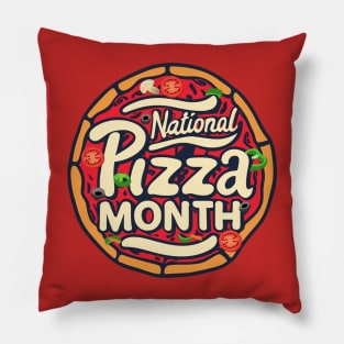 National Pizza Month – October Pillow