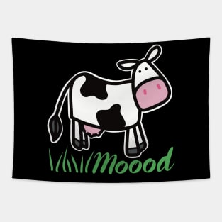 Moody Cow Moood Tapestry