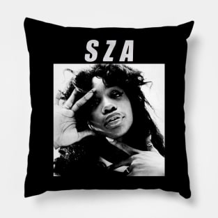 Sza Distressed Vintage Pillow