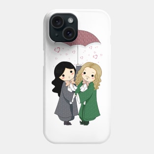 MonChevy - Rain of Hearts Phone Case