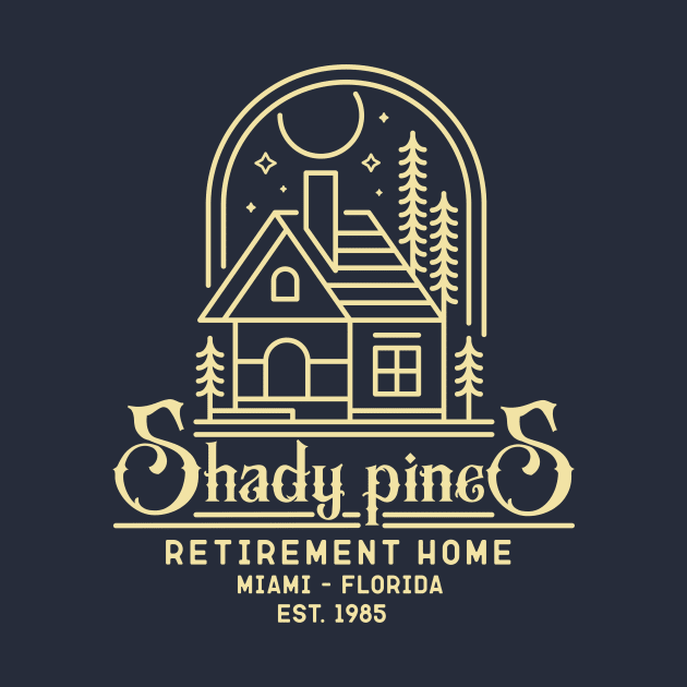Shady pines retirement home, golden girls by idjie