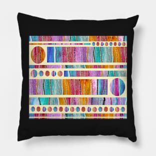 Sparkles and Stripes Pillow