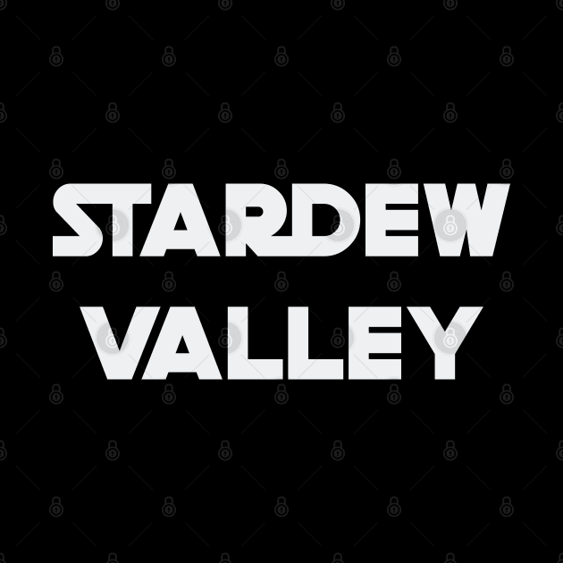 Stardew Valley S t a rwars inspired logo by Madelyn_Frere