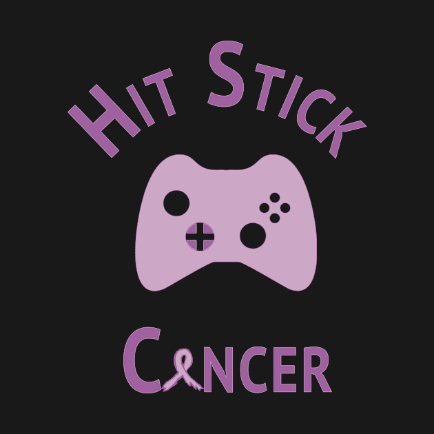 Hit Stick Testicular Cancer - Hand Drawn by ohmyshirt