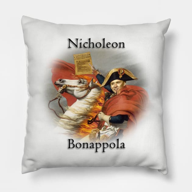 Nicholeon Bonappola Pillow by TylerMascola