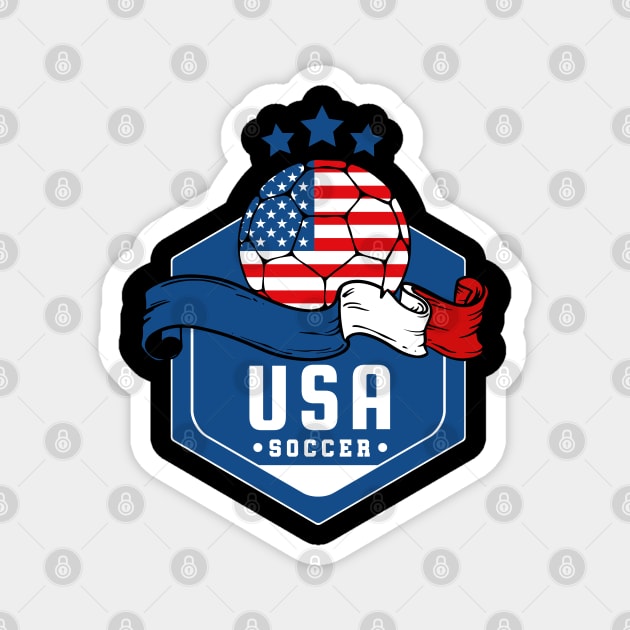 USA Mundial Magnet by footballomatic