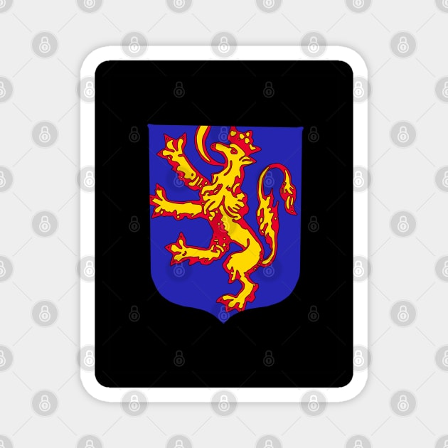 Van Strijp family crest Magnet by Dragon Works