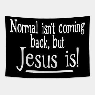 Normal Isn't Coming Back But Jesus Is Tapestry