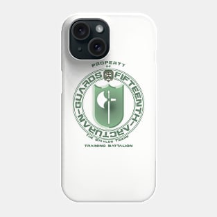 Fifteenth Arcturan Guards training battalion Phone Case