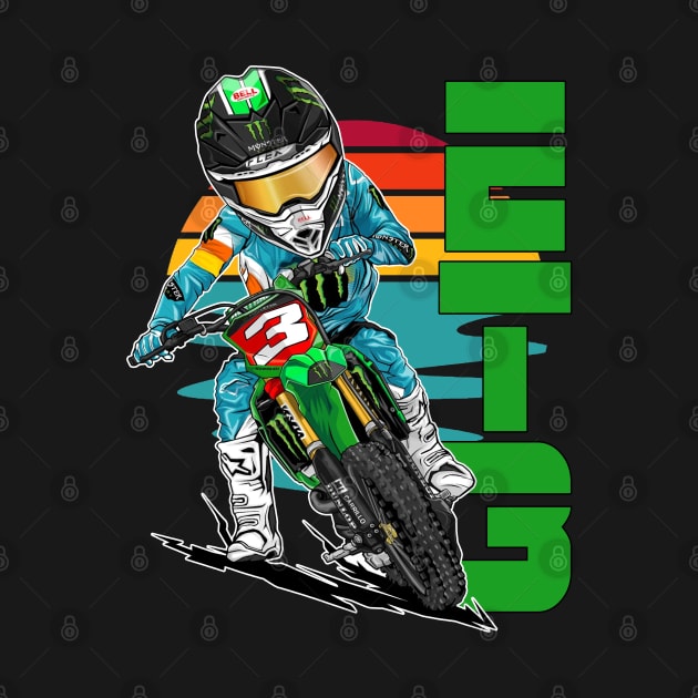 Eli Tomac ET3 Supercross Motocross Champion by M-HO design