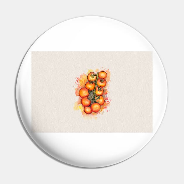 Tomatoes watercolour Artwork by Annalisa Amato Pin by annalisaamato