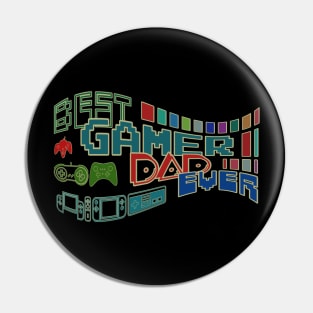 Best gamer dad ever Pin