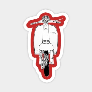 Classic 1960s Lambretta TV200 scooter Magnet