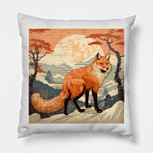 Autumn Fox Pillow