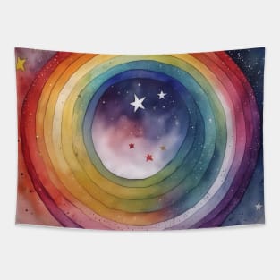 Dreamscape Watercolor Tapestry