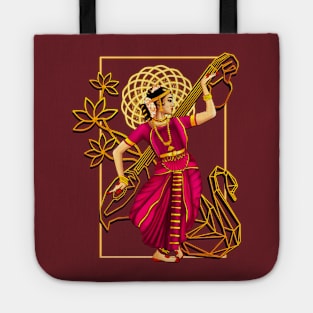 Saraswati - The Divine Dancer Tote