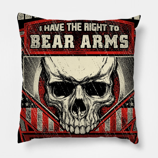 Gun Control Right To Bear Arms Shirt Pillow by Kibria1991