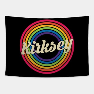 Kirksey - Retro Rainbow Style Tapestry