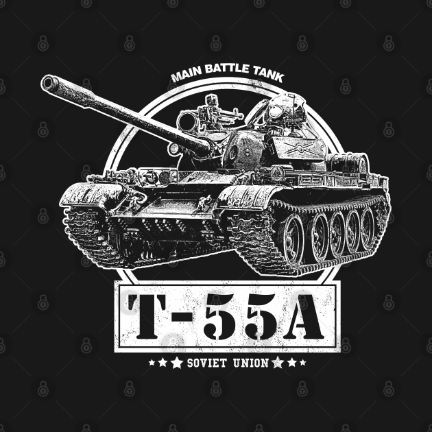 Disover T-55 Tank - Tanks - T-Shirt