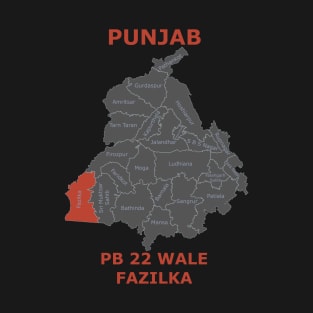 PB 22 Wale Fazilka T-Shirt