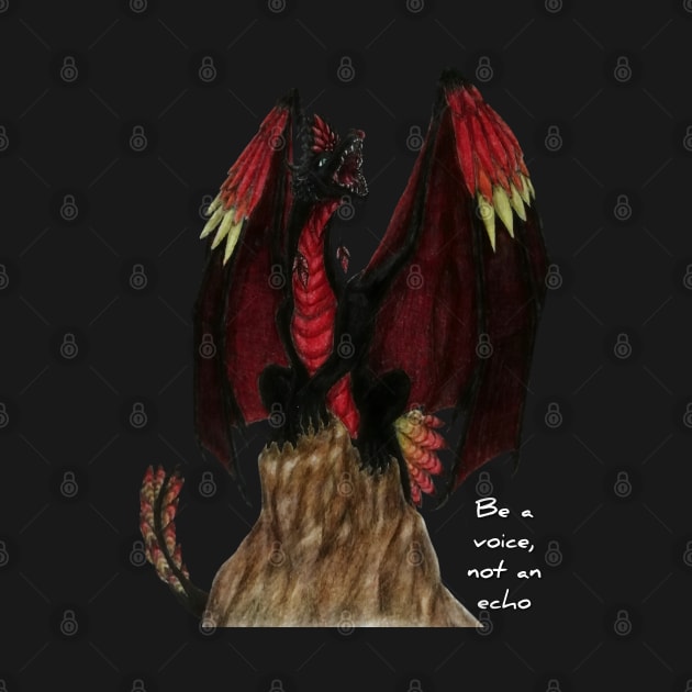 RedWinged Beast Dragon by Lycoris ArtSpark