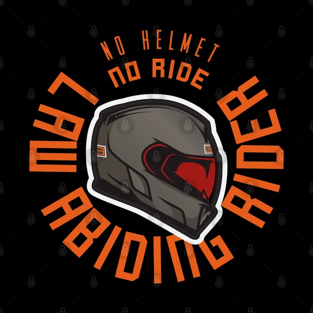 Law Abiding Rider Orange by BroxArtworx